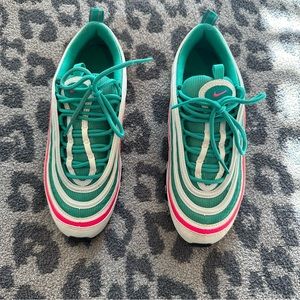 *sold* Nike Air Max 97 Shoes South Beach 6.5youth / 8womens